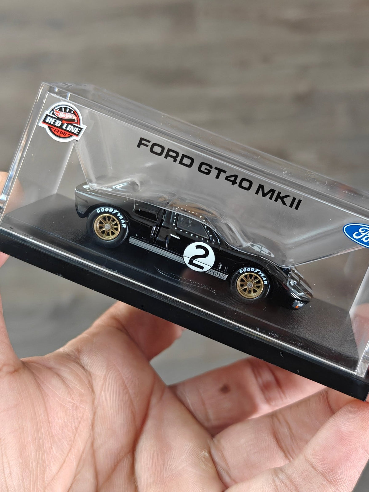 RLC Hot Wheels Ford GT40 MKII (Black) - Kinder Logs