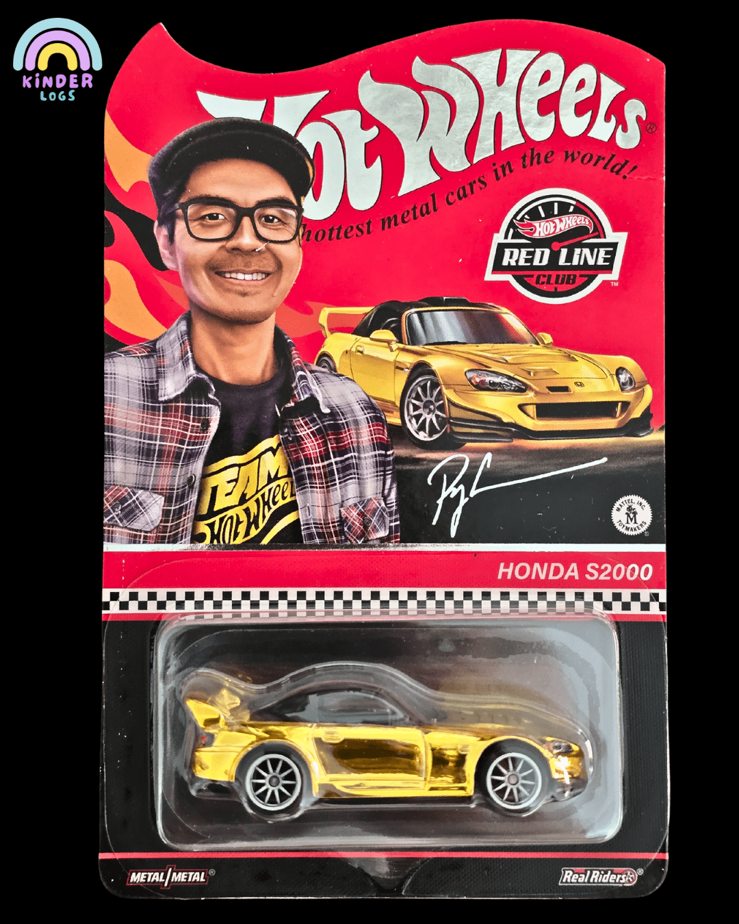 RLC Hot Wheels Honda S2000 - Ryu Asada Tribute (Gold) - Buy At