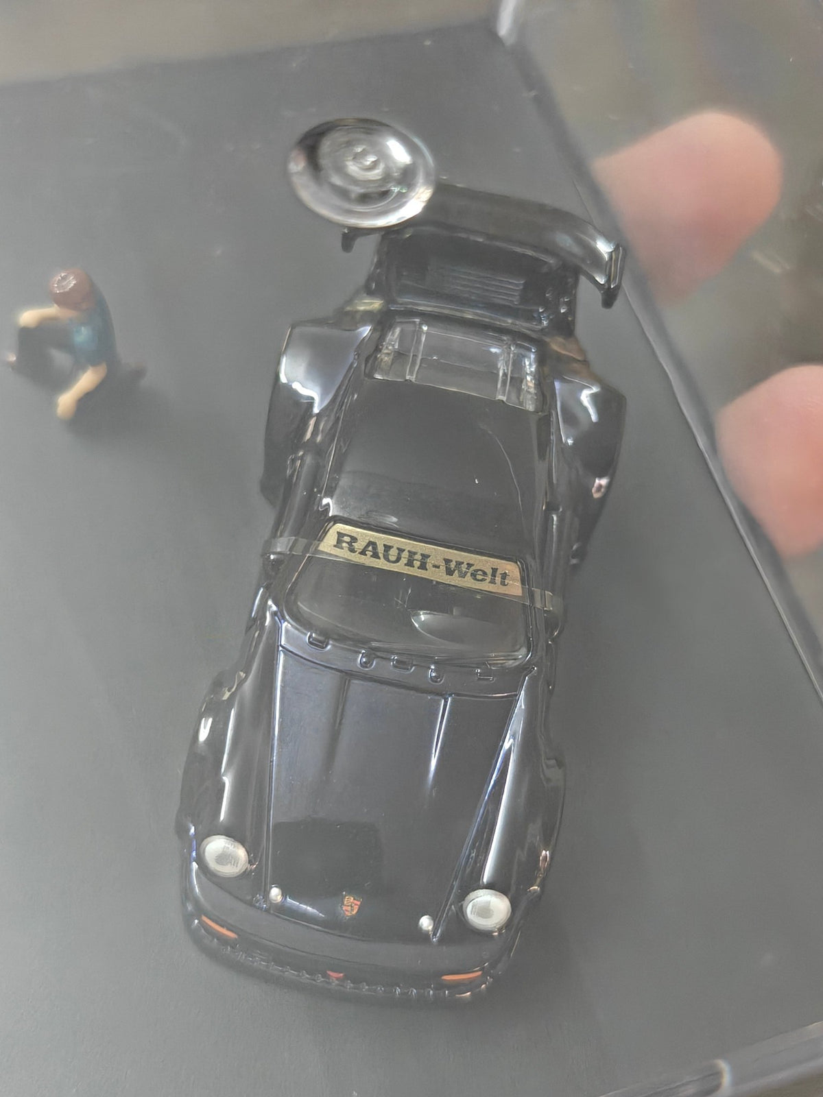 RLC Hot Wheels RWB Porsche 930 (Spectraflame Black) - Kinder Logs