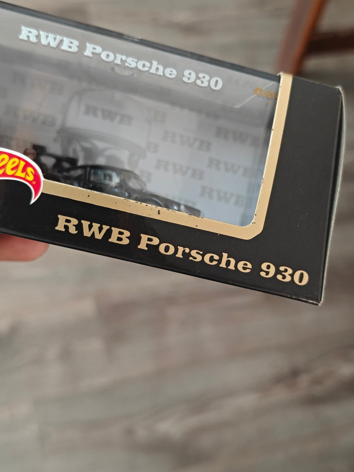 RLC Hot Wheels RWB Porsche 930 (Spectraflame Black) - Kinder Logs
