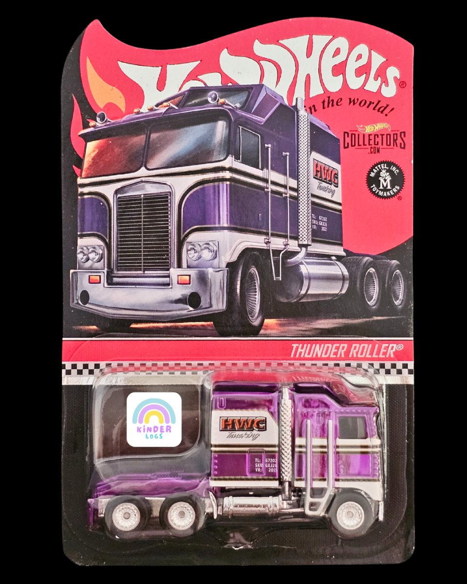 RLC Hot Wheels Thunder Roller Limited Edition Diecast Truck - Kinder Logs