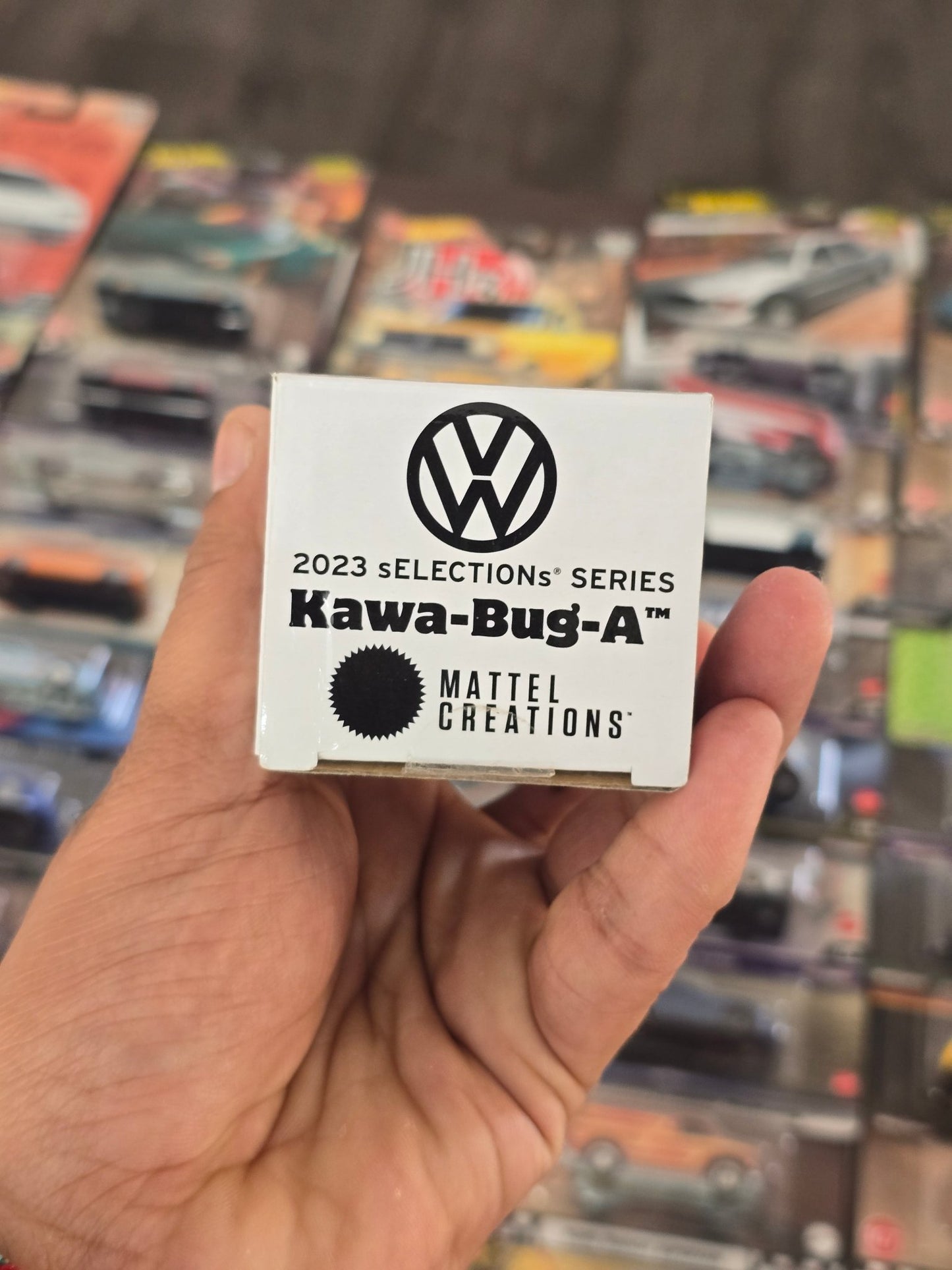 RLC Hot Wheels Volkswagen Kawa - Bug - A (Pink - White) - Kinder Logs