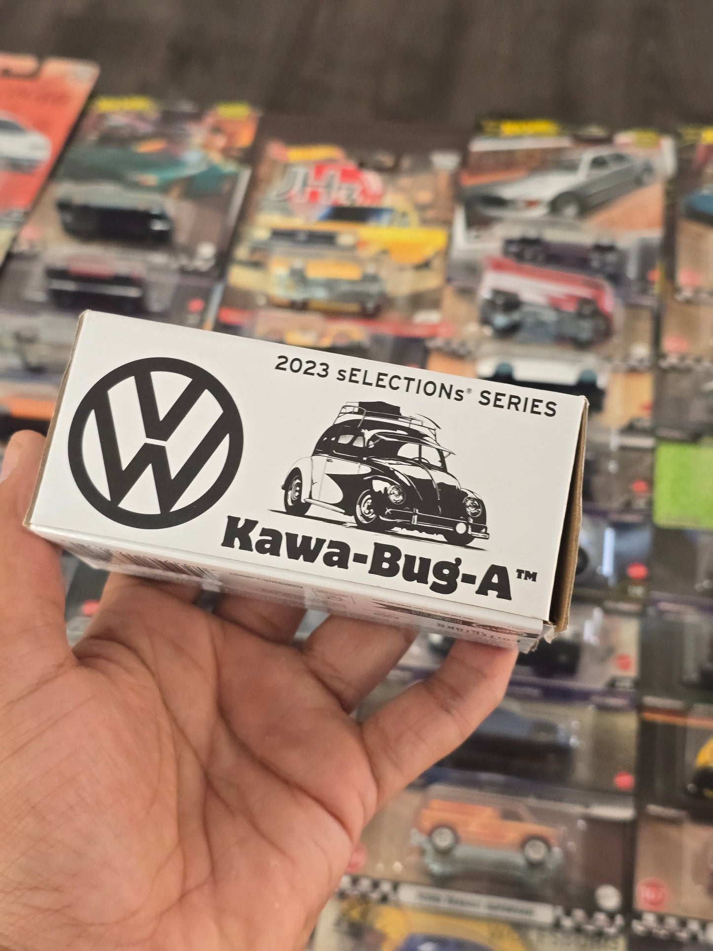RLC Hot Wheels Volkswagen Kawa - Bug - A (Pink - White) - Kinder Logs