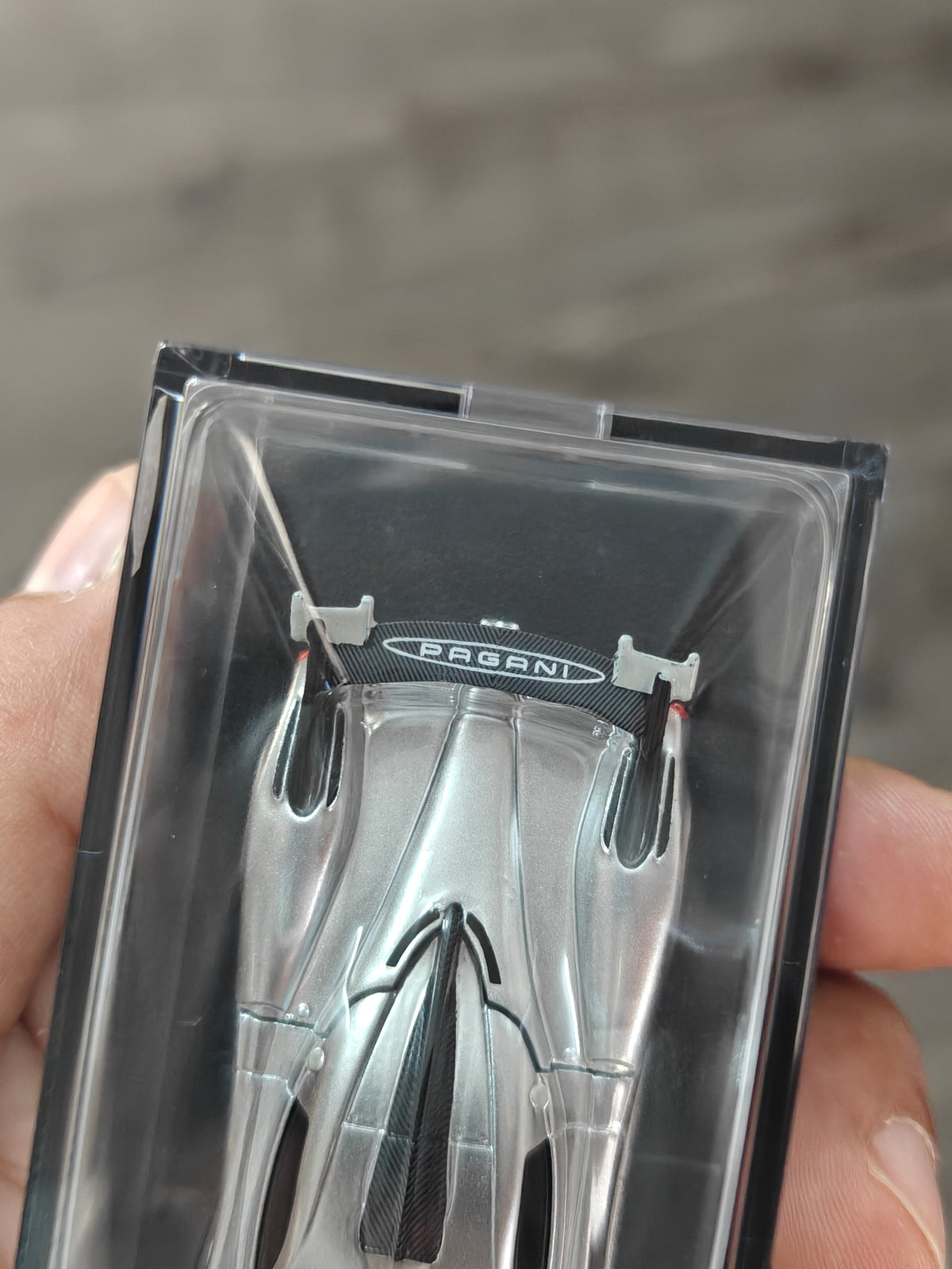 RLC Hot Wheels 2021 Pagani Huayra R (Pearl Silver)