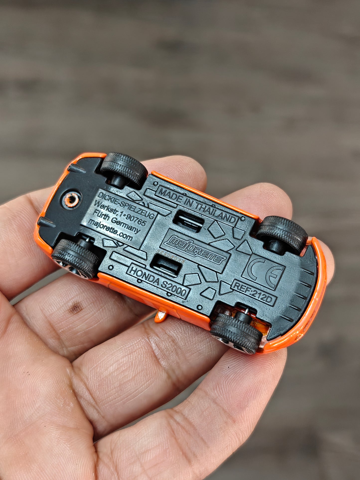 Majorette JDM Honda S2000 - Orange (Uncarded - New)