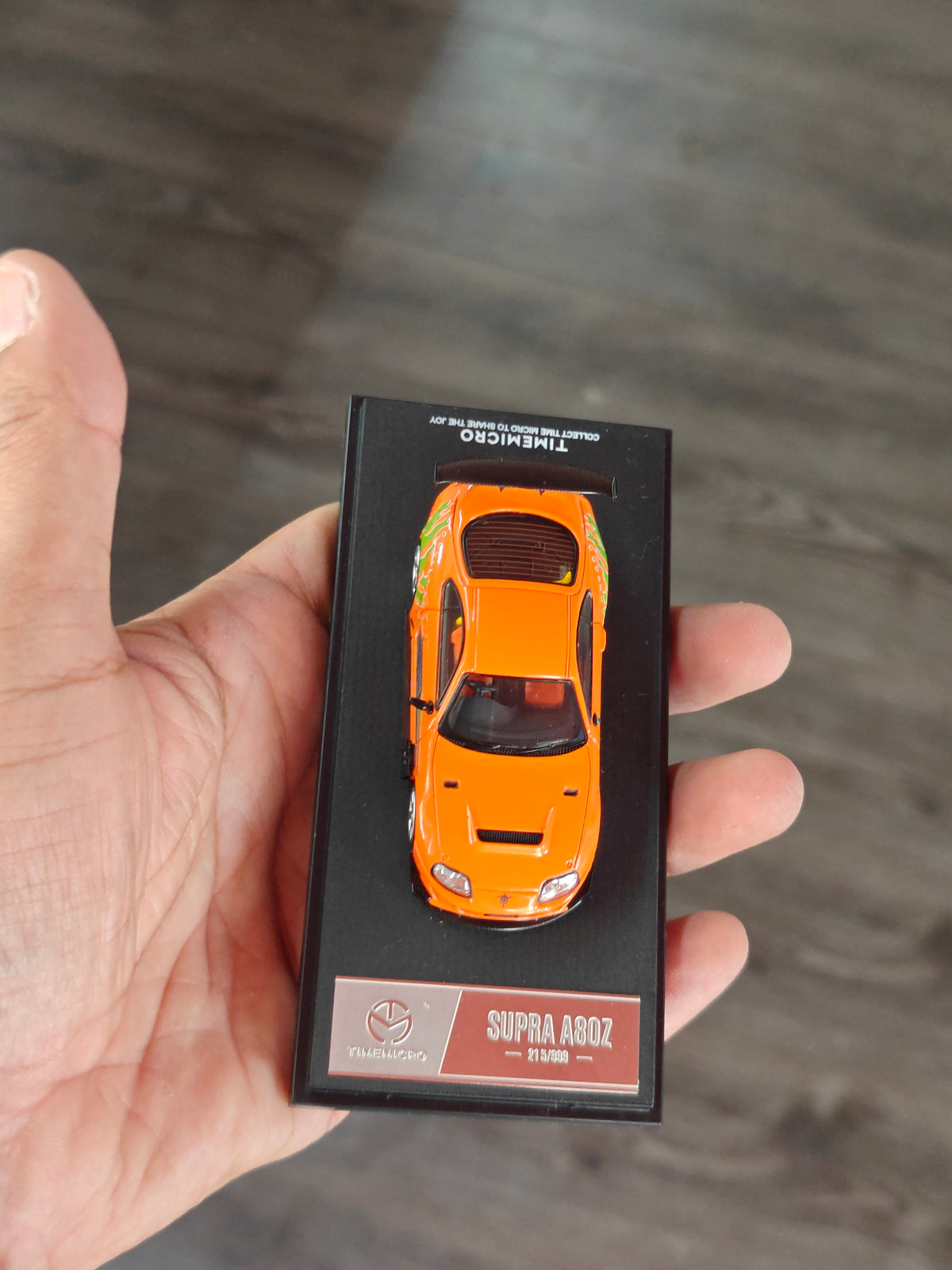 Time Micro Toyota Supra A80Z - Orange (Pre-Owned Car)