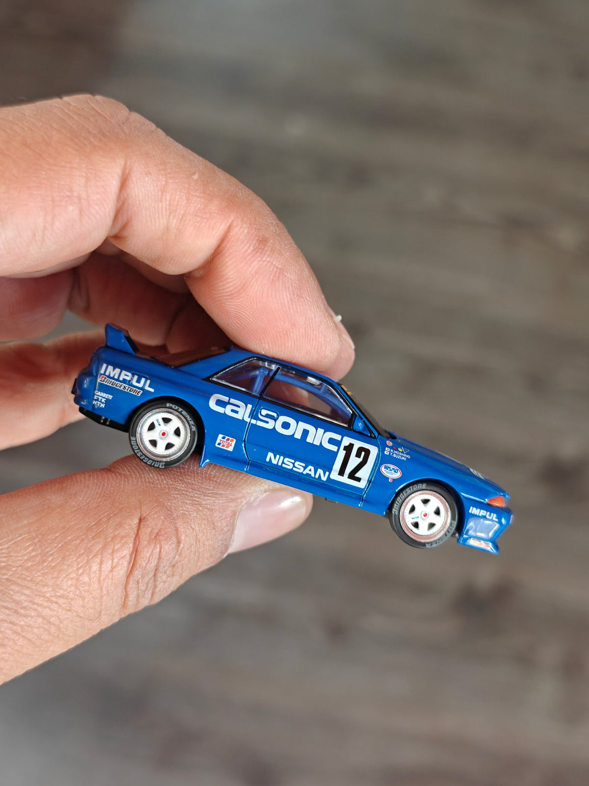 Pop Race Nissan Skyline GT-R R32 JTC 1990 (Open Box)