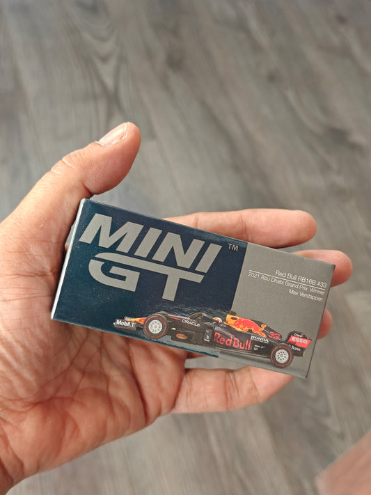 Mini GT Red Bull RB16B #33 - 2021 Abu Dhabi Grand Prix Winner (Open Box)