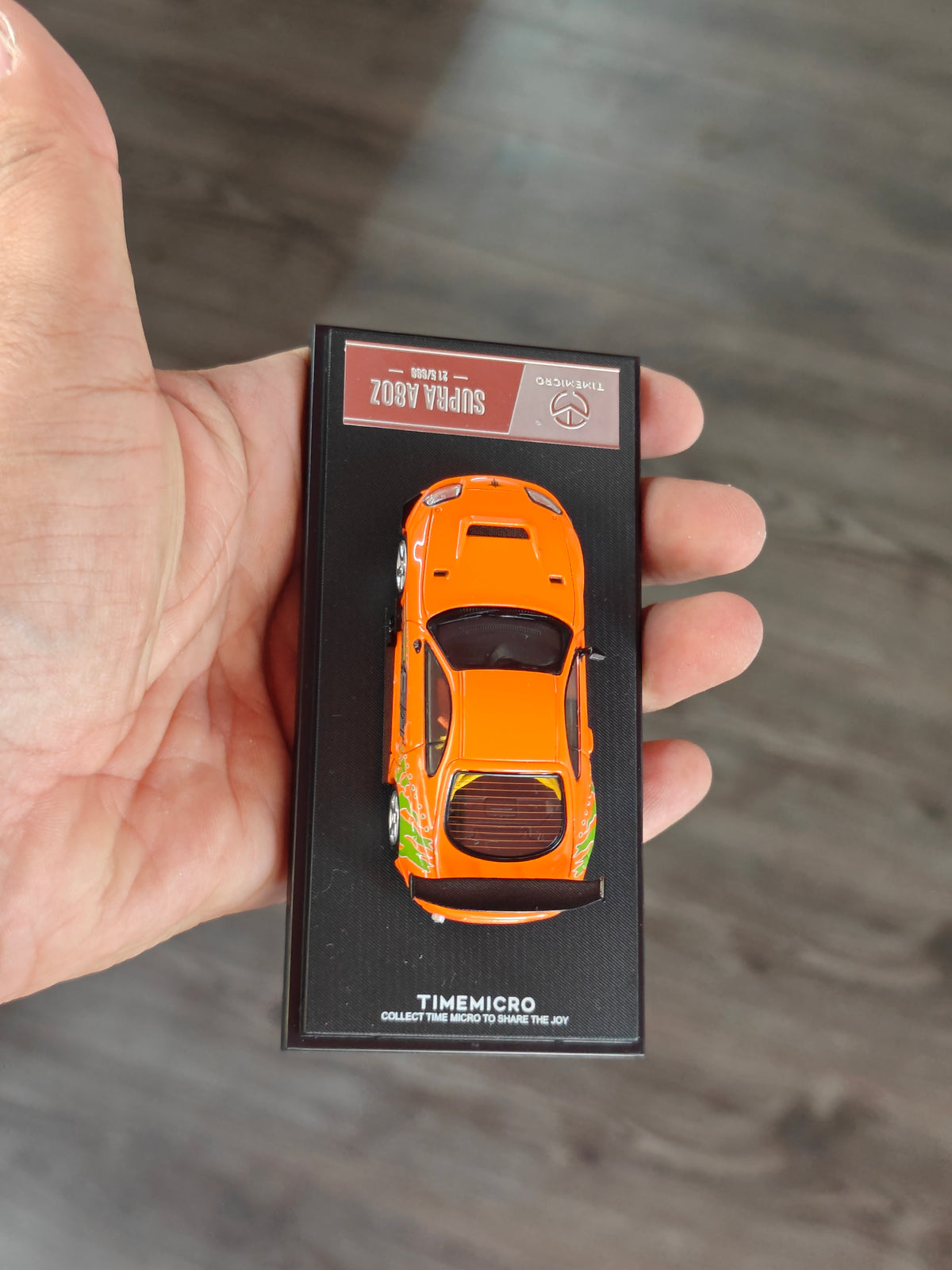 Time Micro Toyota Supra A80Z - Orange (Pre-Owned Car)