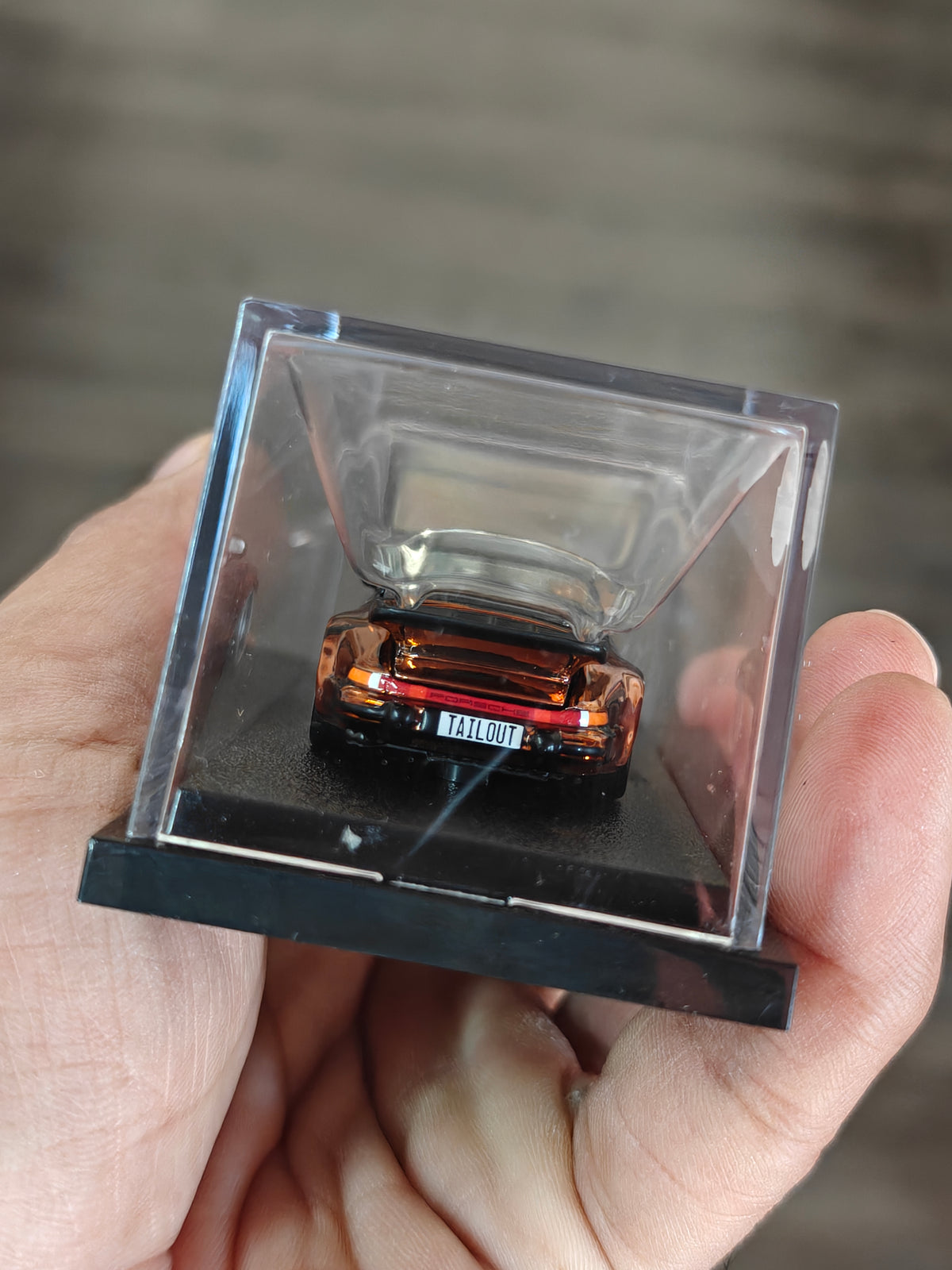 RLC Hot Wheels Porsche 911 Turbo 3.3 Targa - Brown (Damaged Box)