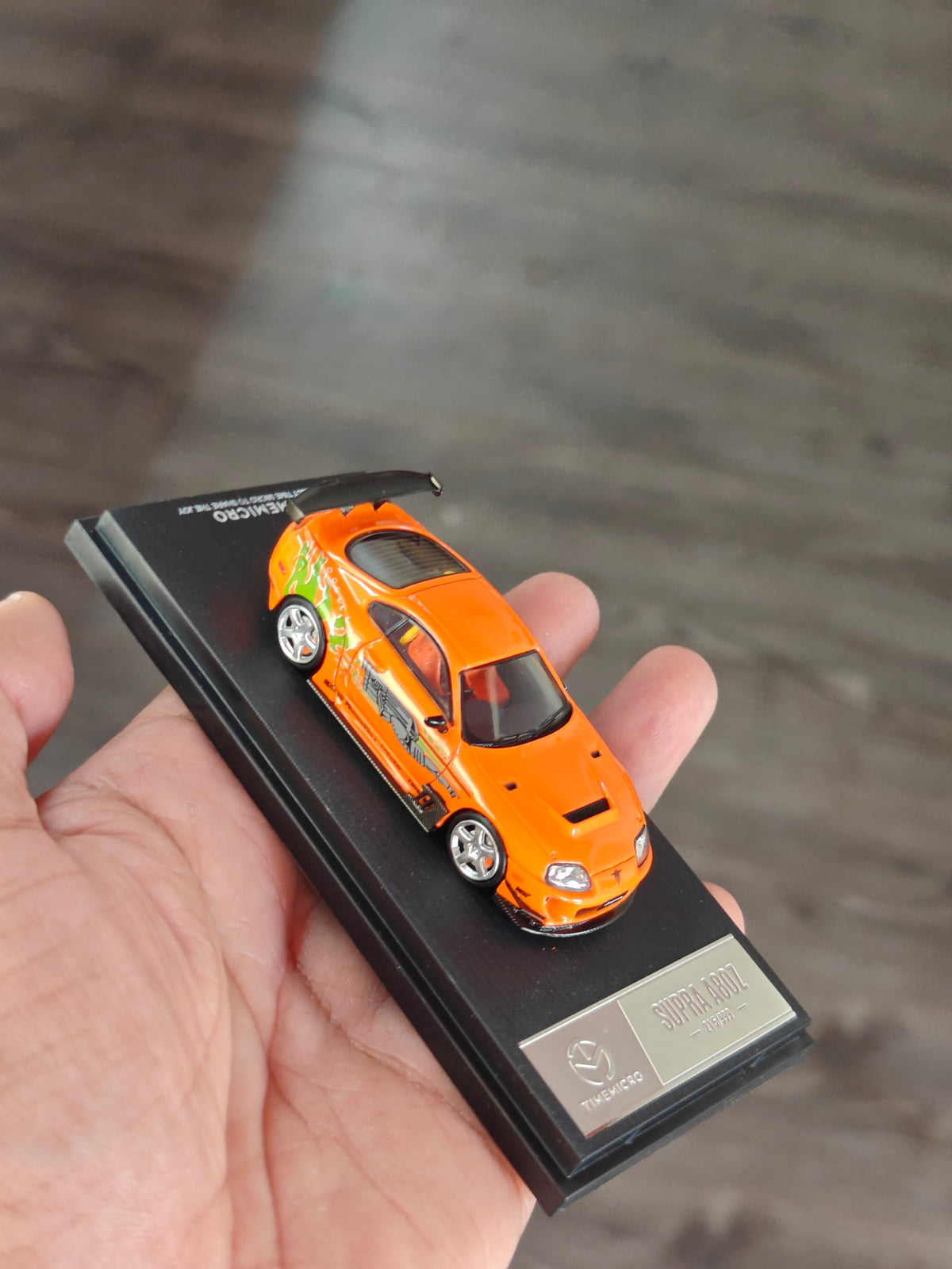 Time Micro Toyota Supra A80Z - Orange (Pre-Owned Car)