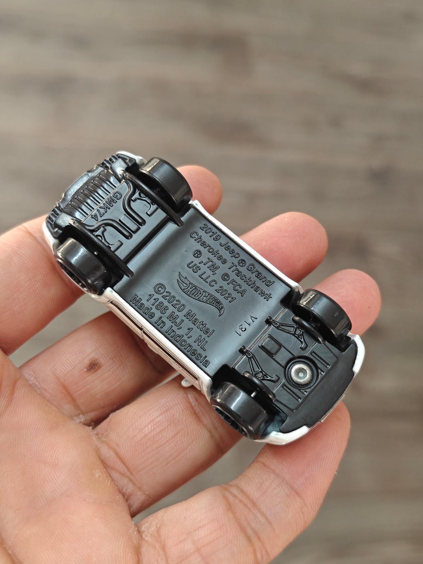 Silver Series Hot Wheels 2019 Jeep Grand Cherokee Trackhawk (Uncarded)