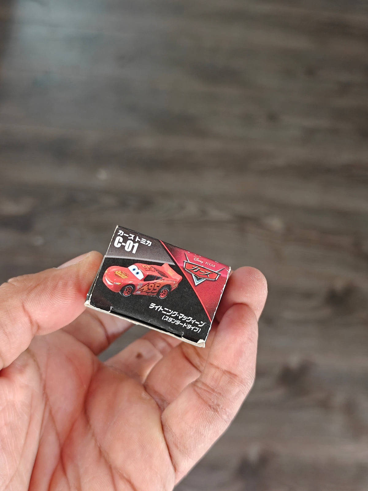 Tomica Disney Pixar 'Lighting McQueen' C-01 (Open Box)