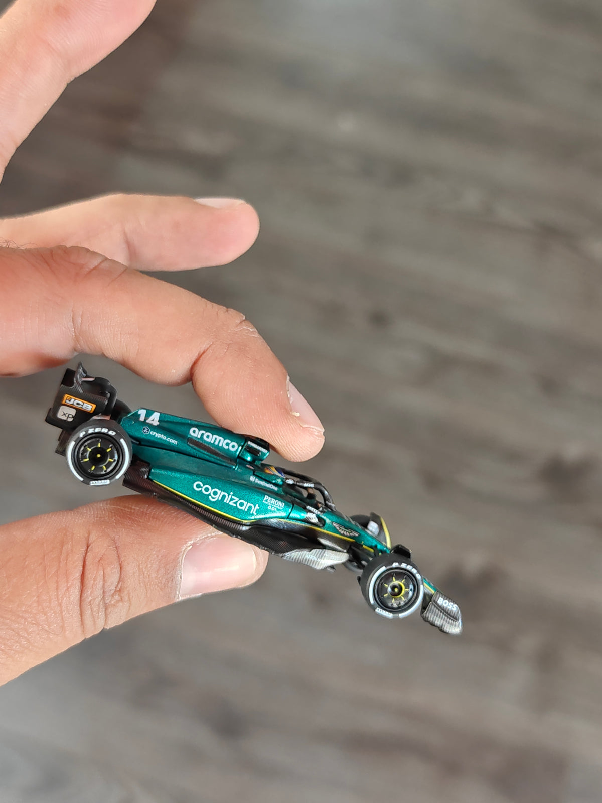 Pop Race Aston Martin ARAMCO AMR23 - PR64-198 (Open Box)