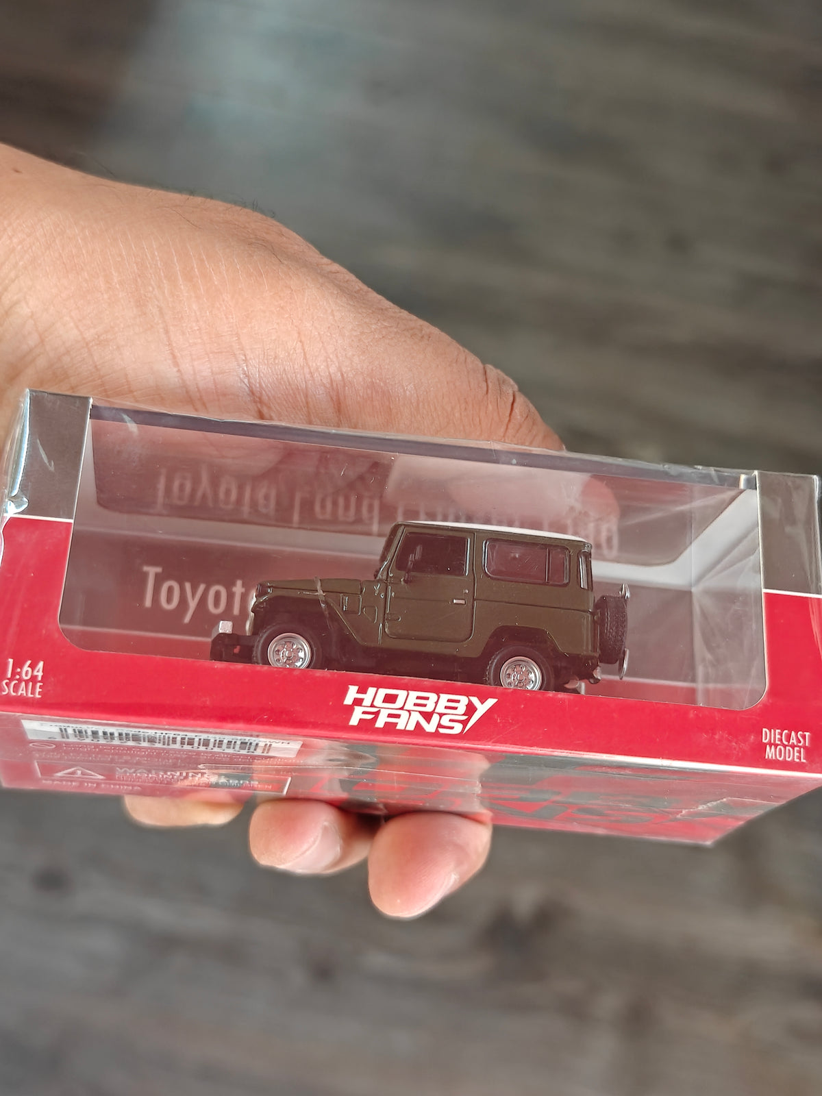 Hobby Fans Toyota Land Cruiser FJ40 - Green (Sealed Box)