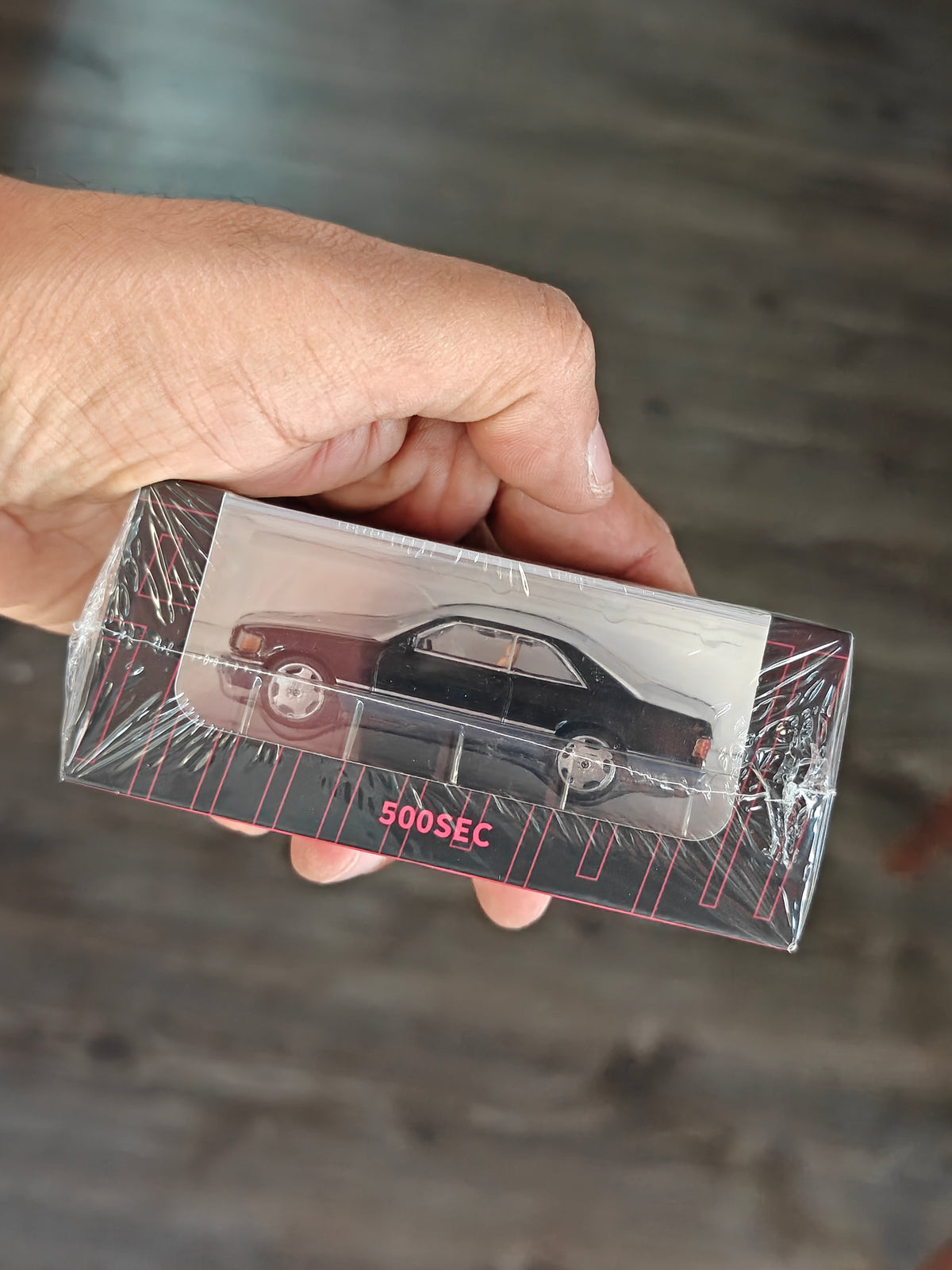 Shadow Mercedes-Benz 500 SEC - Black (Sealed Box)