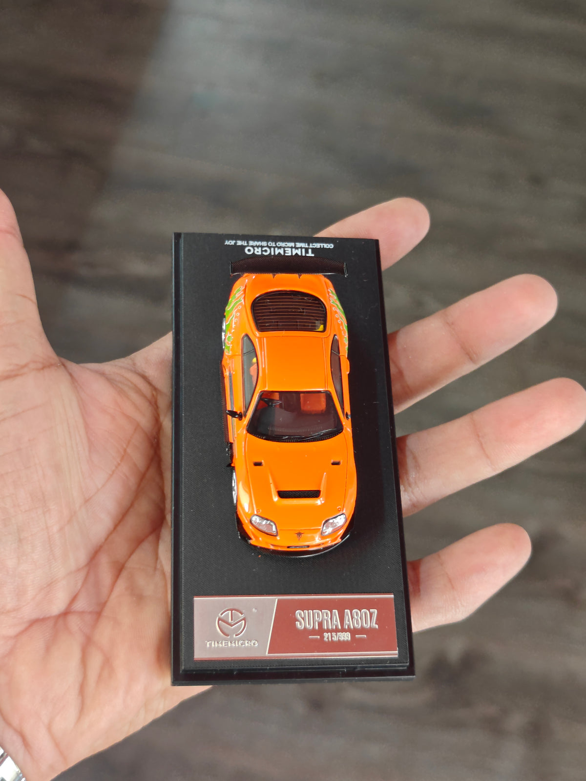 Time Micro Toyota Supra A80Z - Orange (Pre-Owned Car)