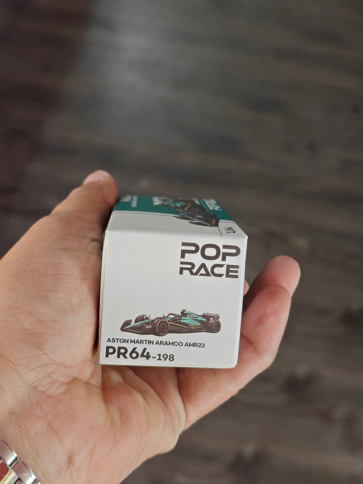 Pop Race Aston Martin ARAMCO AMR23 - PR64-198 (Open Box)