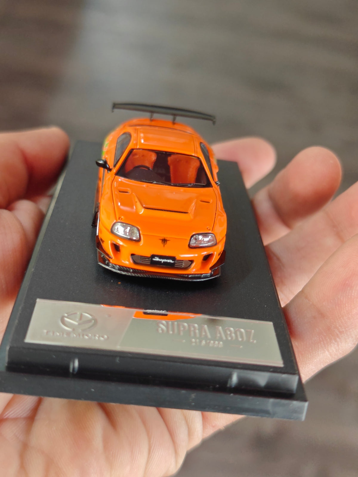 Time Micro Toyota Supra A80Z - Orange (Pre-Owned Car)