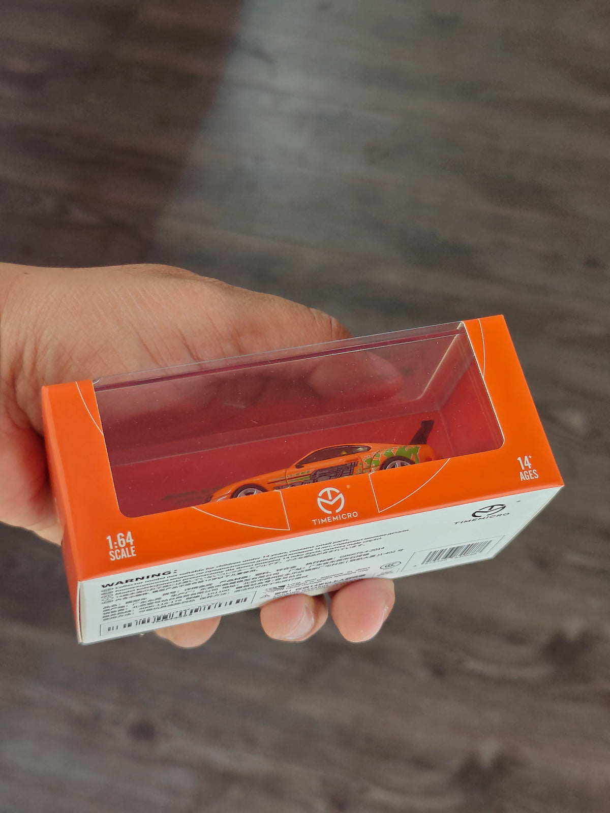 Time Micro Toyota Supra A80Z - Orange (Pre-Owned Car)