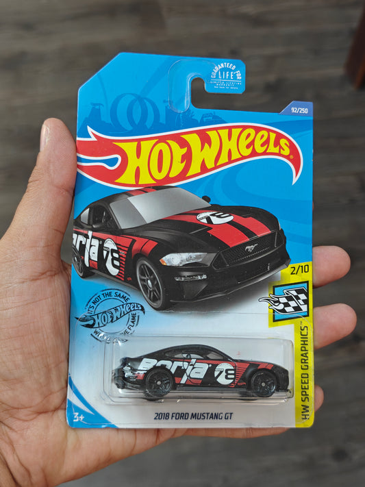 Hot Wheels 2015 Ford Mustang GT Borla - Black (Imported)
