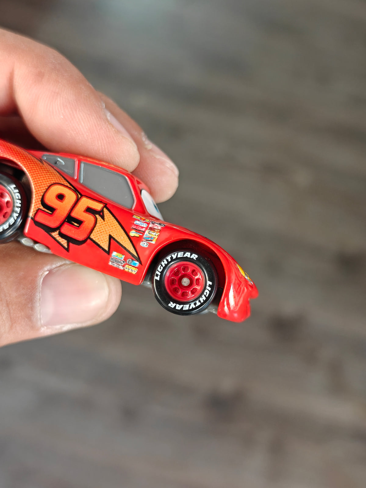 Tomica Disney Pixar 'Lighting McQueen' C-01 (Open Box)