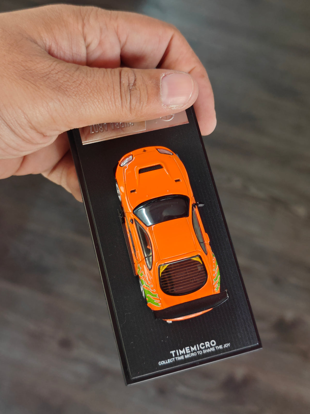 Time Micro Toyota Supra A80Z - Orange (Pre-Owned Car)