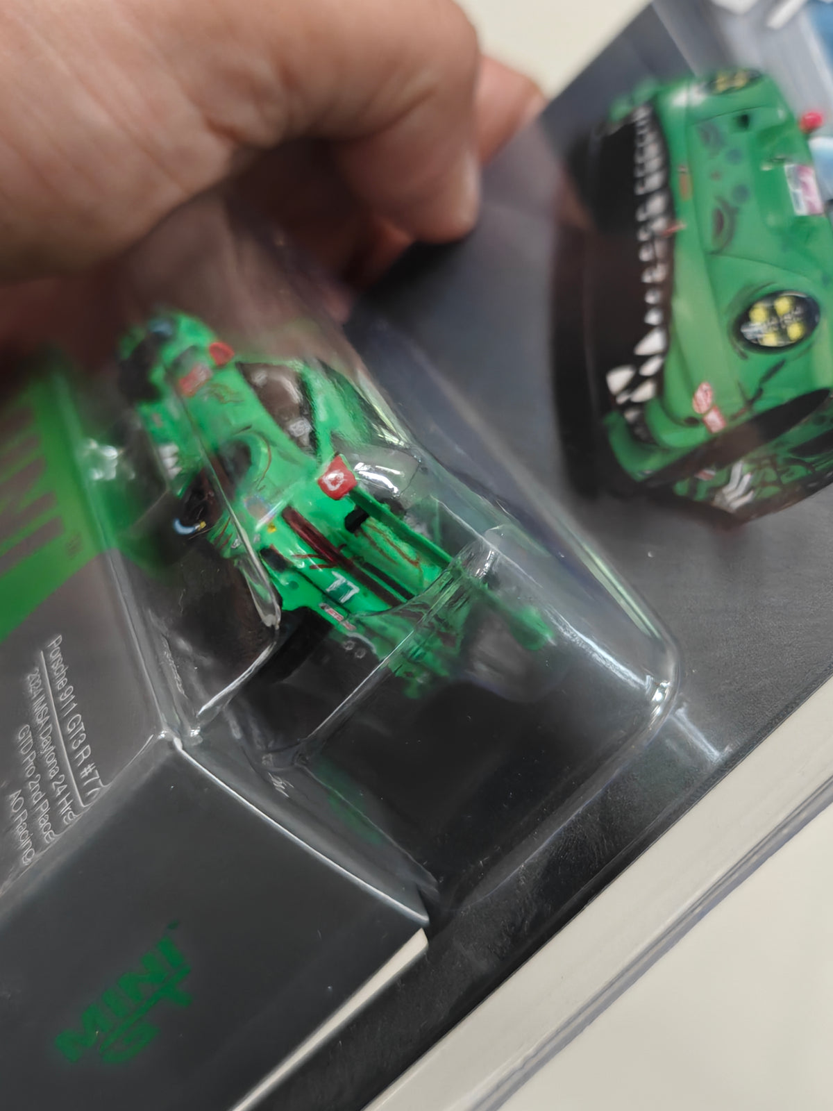 Mini GT Rexy Porsche 911 GT3 R #77 AO Racing #889 (GTD Pro 2nd Place)