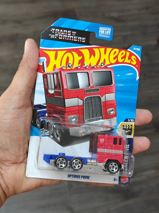 Hot Wheels Transformers Optimus Prime Truck (Imported)