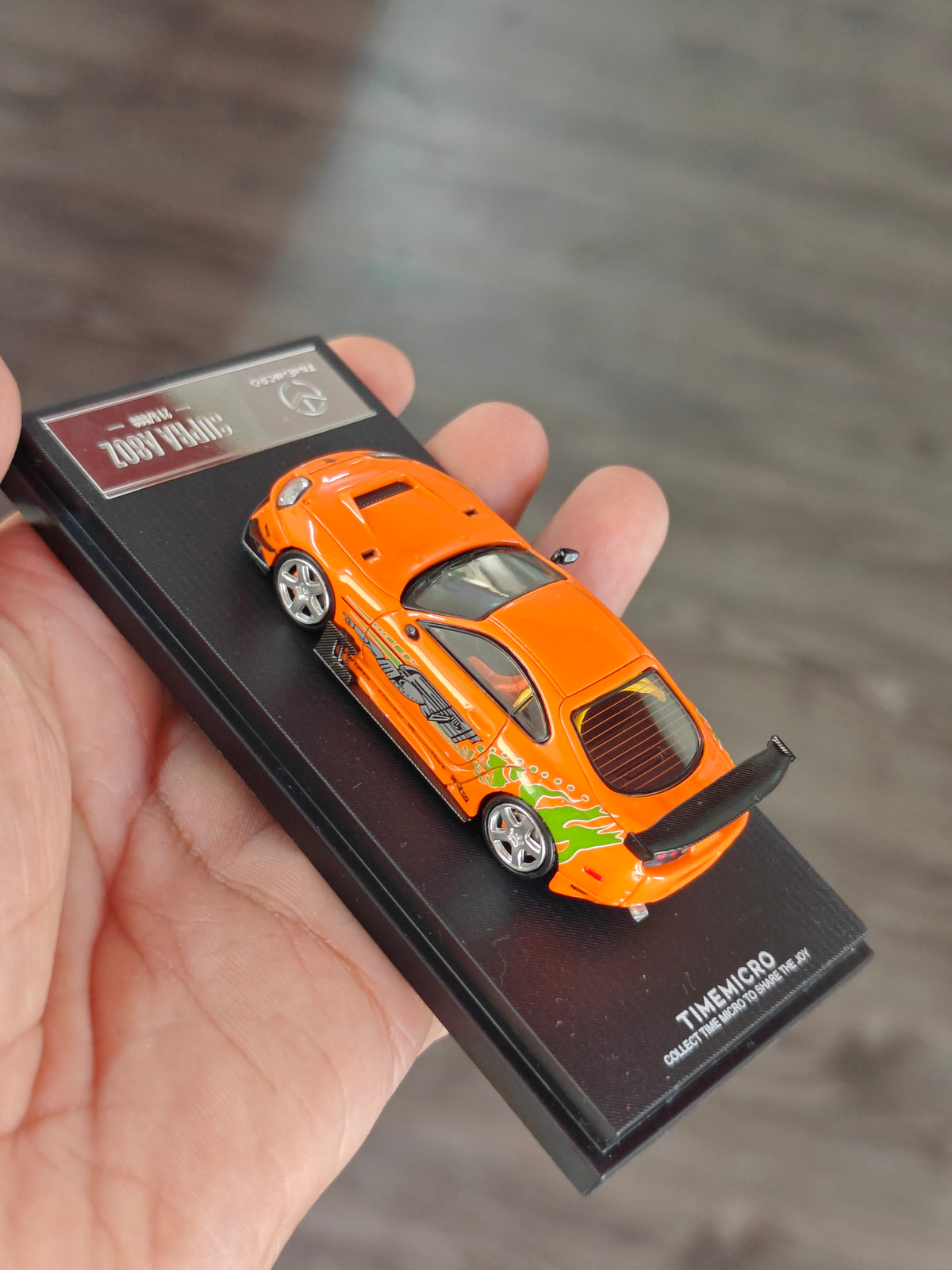 Time Micro Toyota Supra A80Z - Orange (Pre-Owned Car)