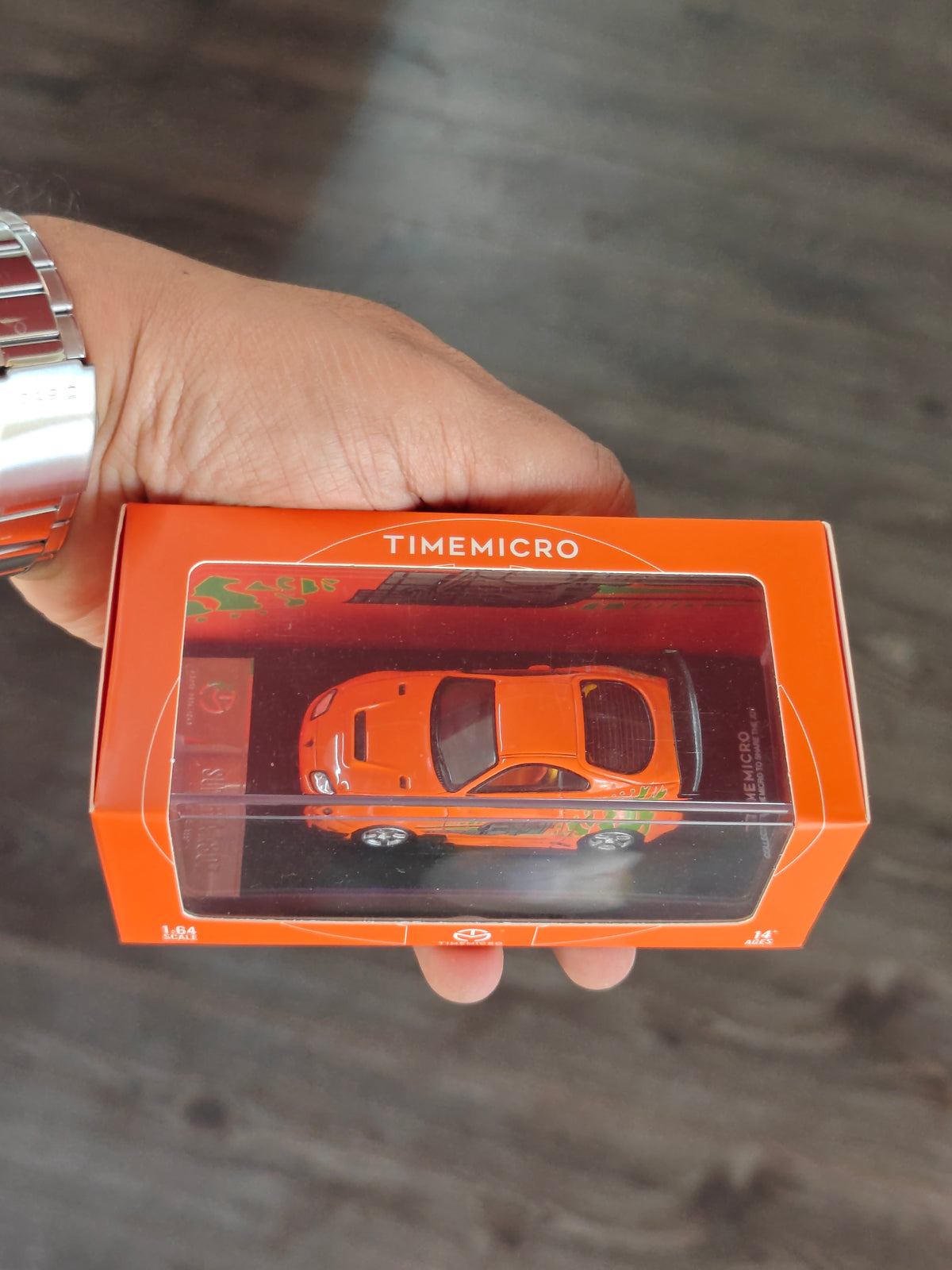 Time Micro Toyota Supra A80Z - Orange (Pre-Owned Car)
