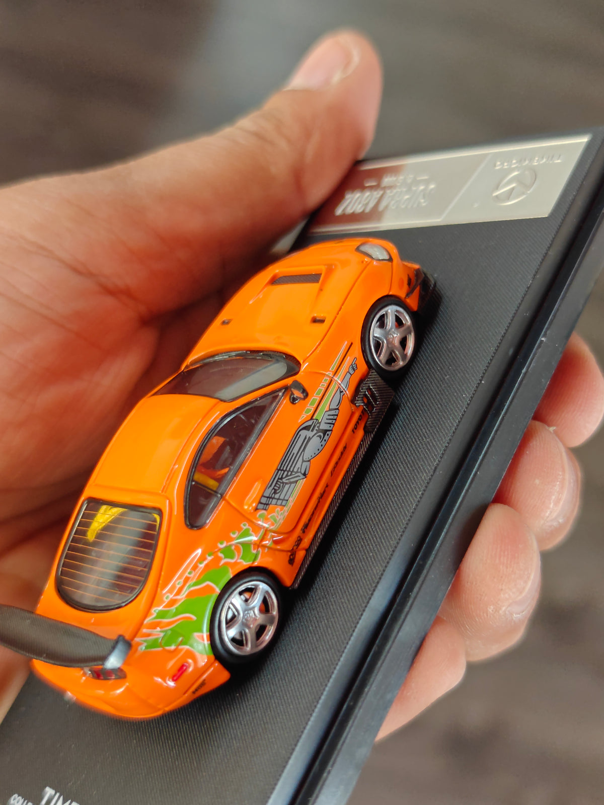 Time Micro Toyota Supra A80Z - Orange (Pre-Owned Car)
