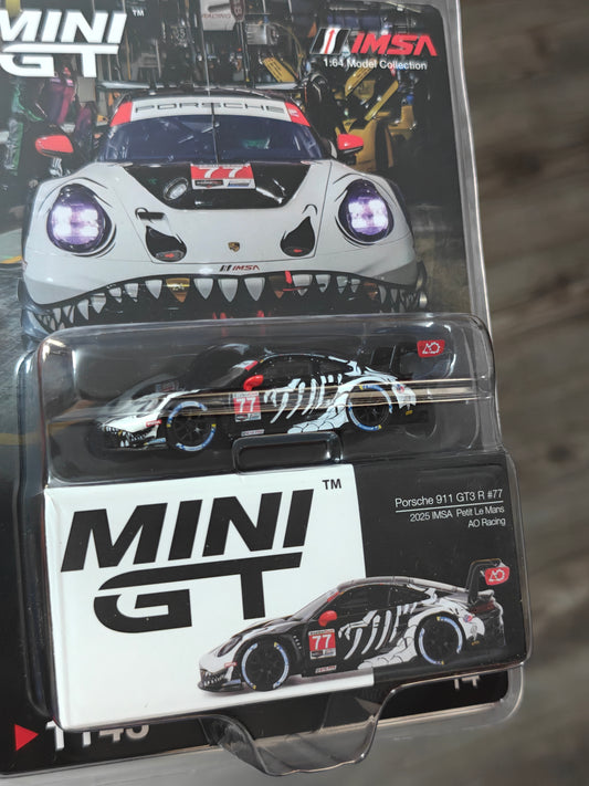 Mini GT REXY Skeleton Porsche 911 GT3 R #77 (Blister Pack)