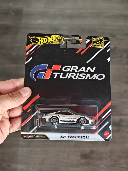 Premium Hot Wheels 2022 Porsche 911 GT3 RS - Gran Turismo (Imported)