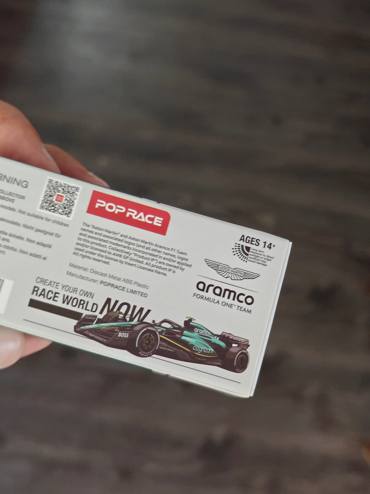 Pop Race Aston Martin ARAMCO AMR23 - PR64-198 (Open Box)