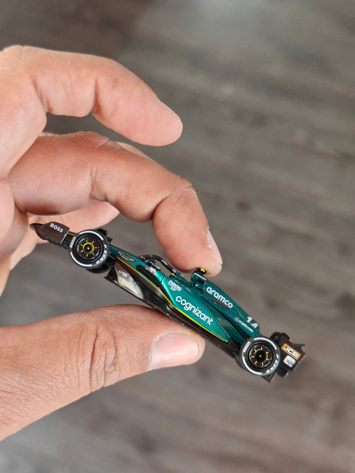 Pop Race Aston Martin ARAMCO AMR23 - PR64-198 (Open Box)