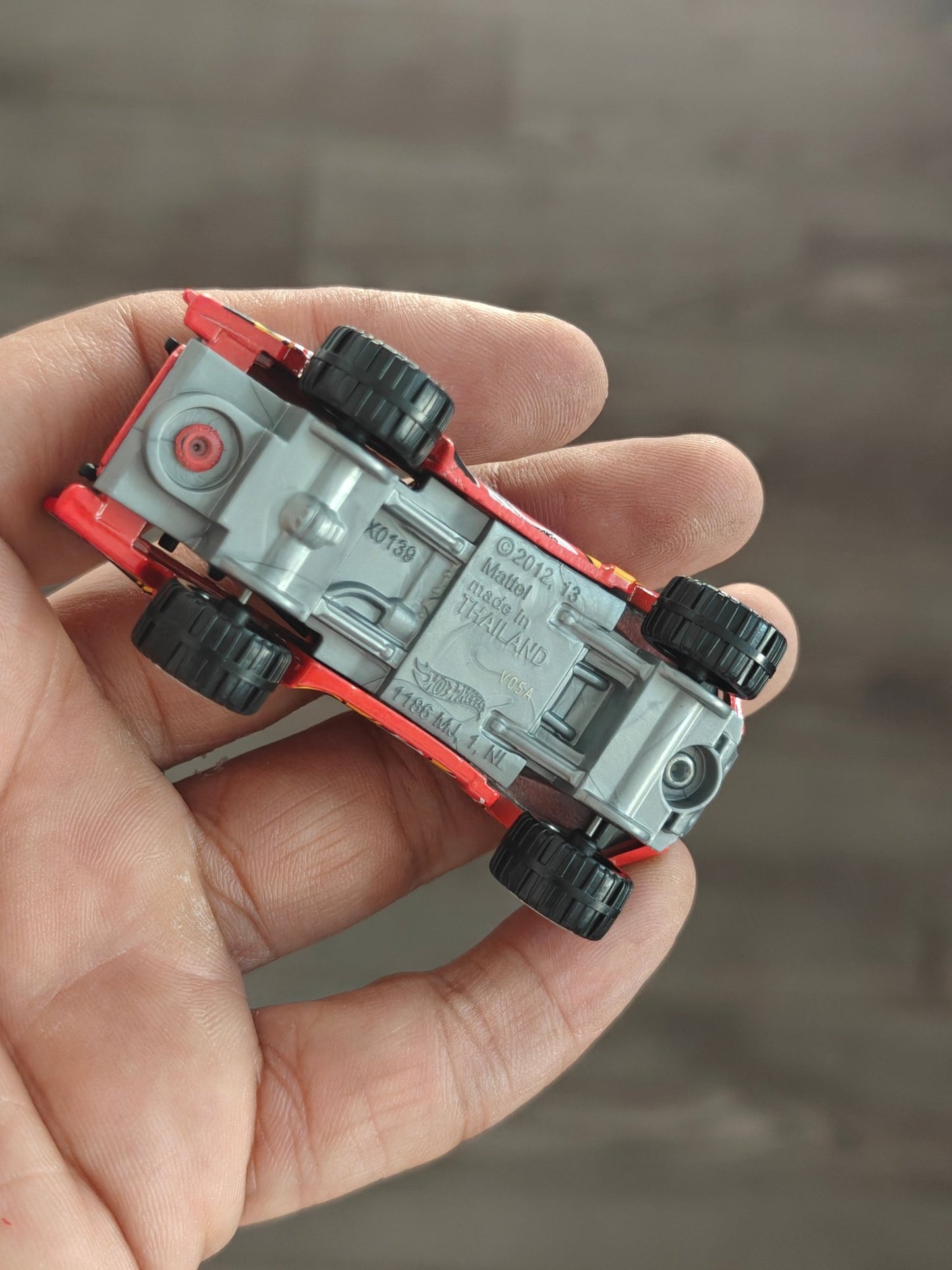 Silver Series Hot Wheels Baja Truck - Red (Uncarded - New) - Kinder Logs