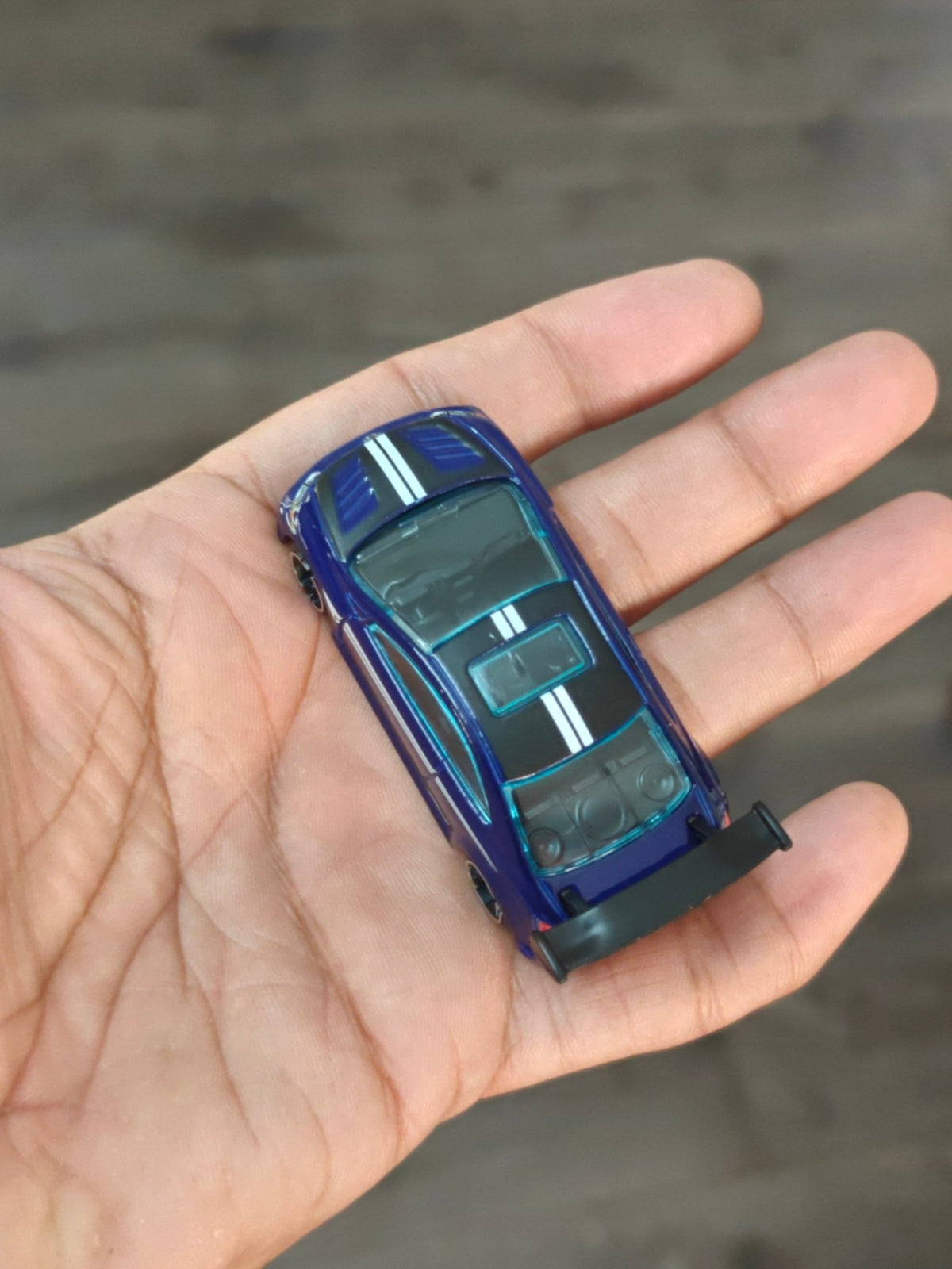 Silver Series Hot Wheels Honda Civic Si - Blue (Uncarded - New) - Kinder Logs