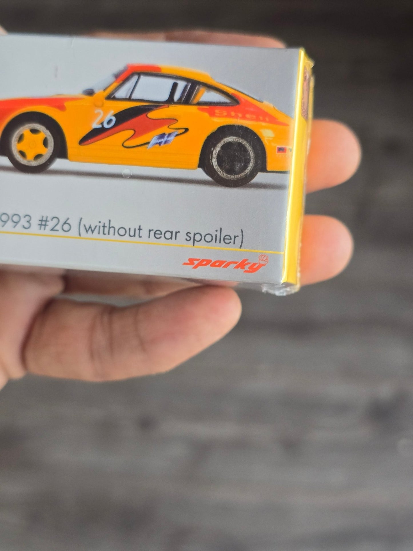 Sparky SHELL Porsche 993 26 - 911 Carrera Cup 1993 - Kinder Logs