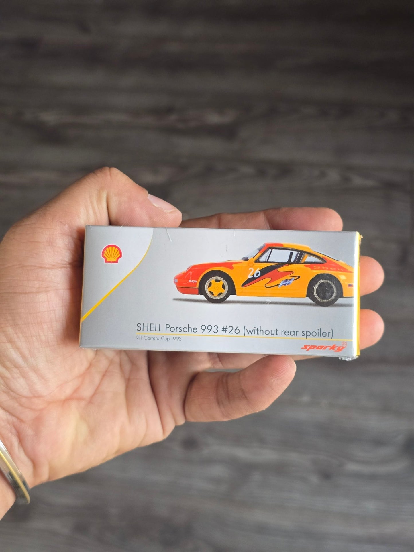 Sparky SHELL Porsche 993 26 - 911 Carrera Cup 1993 - Kinder Logs