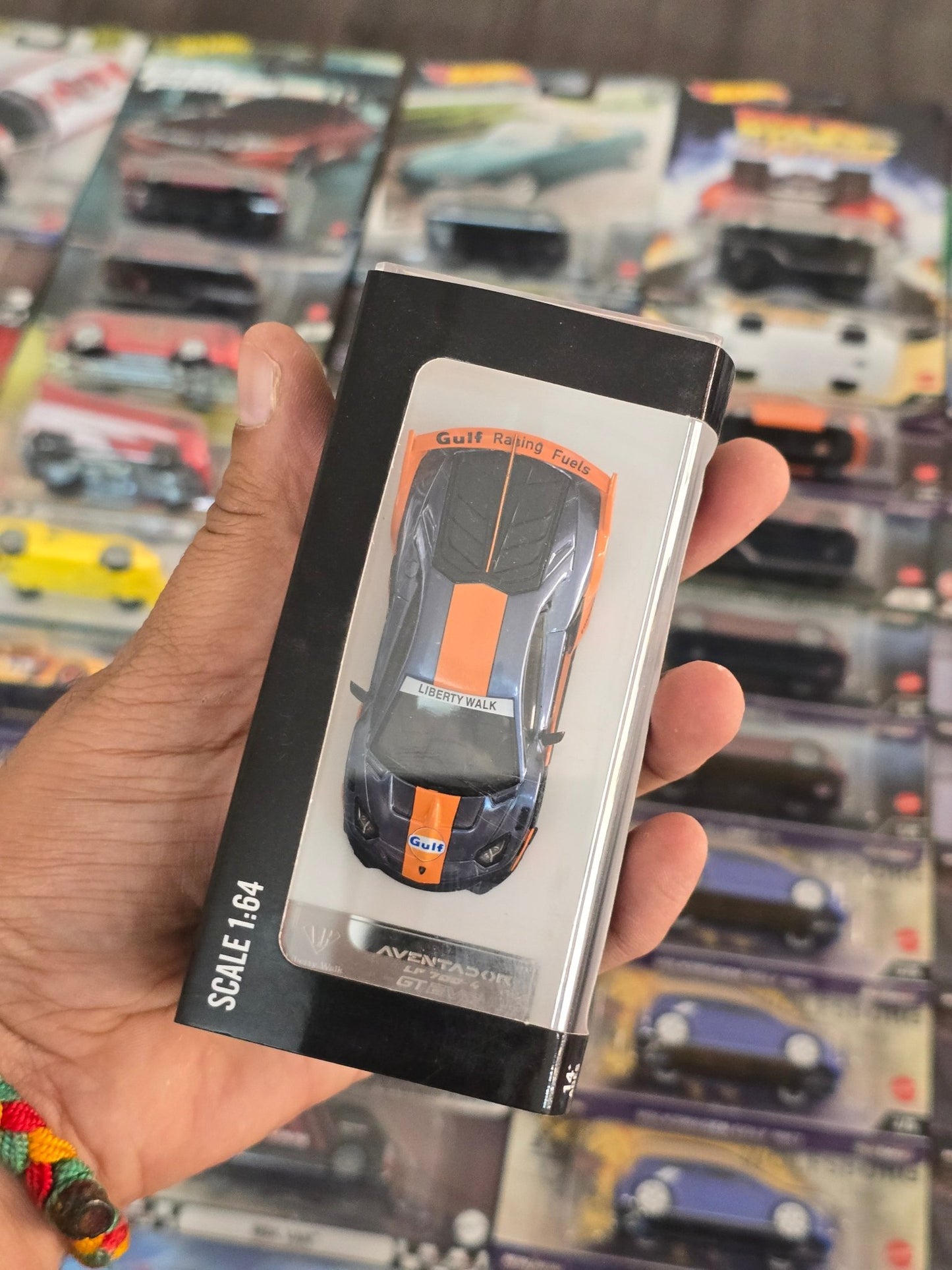 Star Model Lamborghini LBWK LP700 - 4 Aventador GT EVO Gulf Edition - Kinder Logs