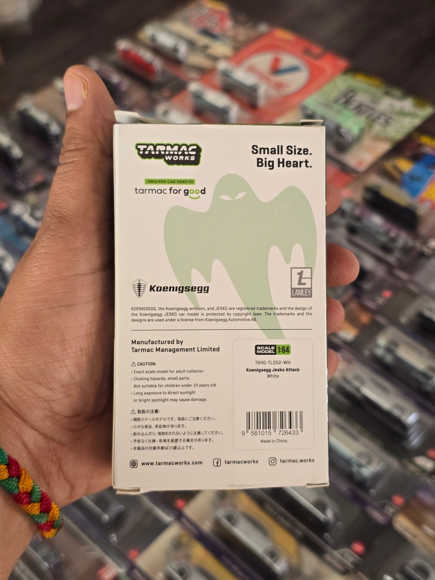Tarmac Works Koenigsegg Jesko Attack (Open Box) - Kinder Logs