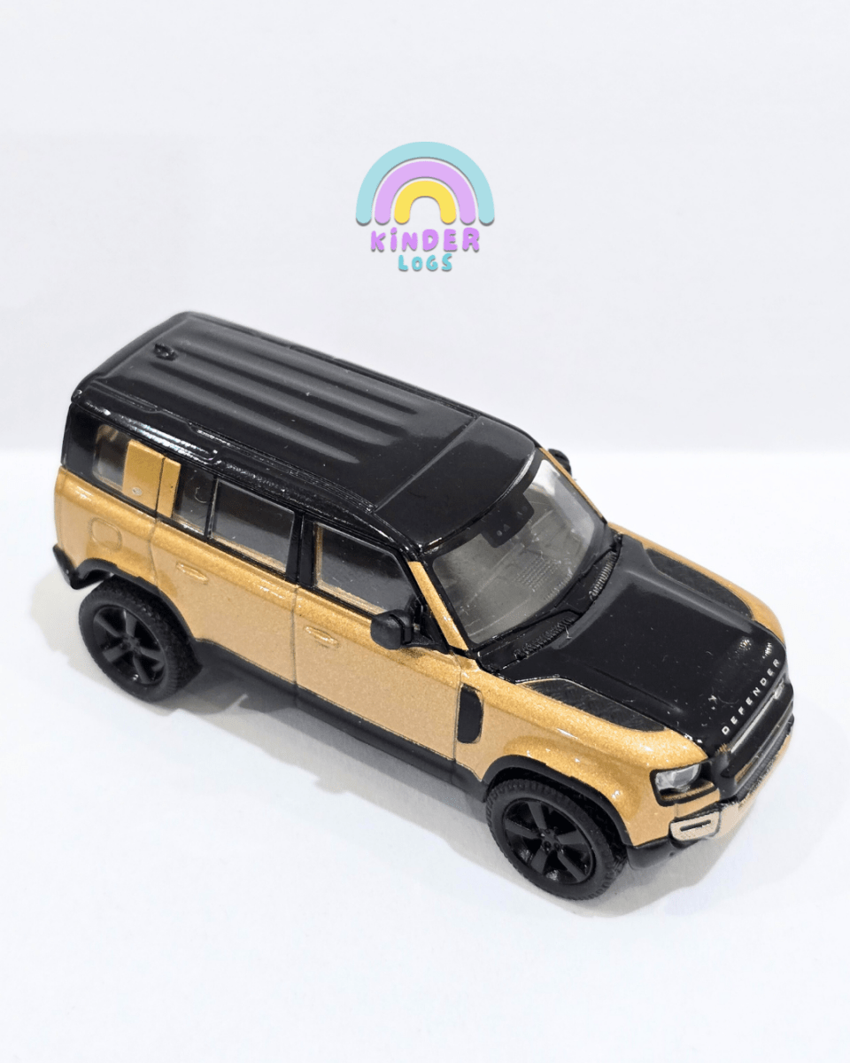 Tarmac Works Land Rover Defender 110 - Brown (Uncarded) - Kinder Logs