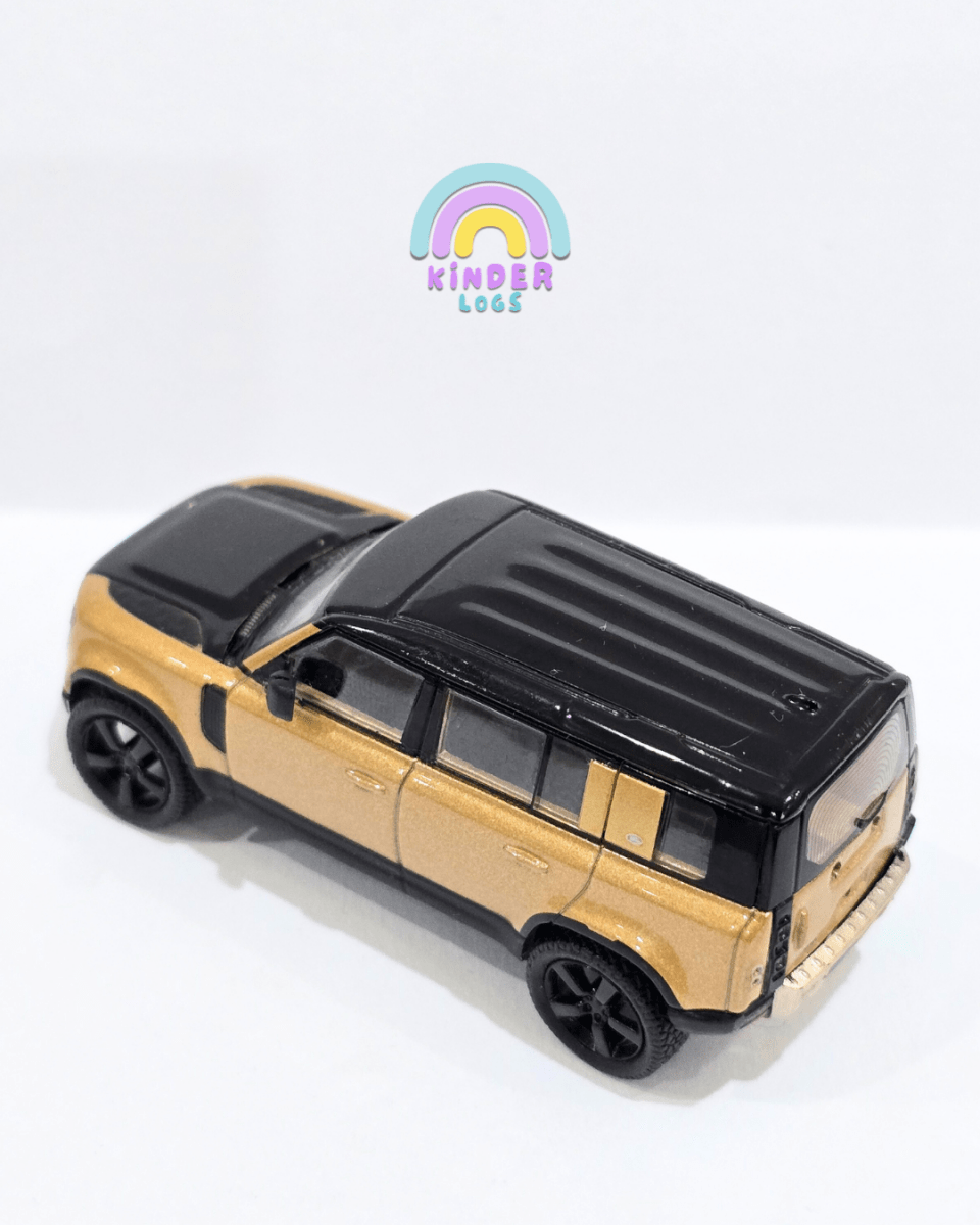 Tarmac Works Land Rover Defender 110 - Brown (Uncarded) - Kinder Logs