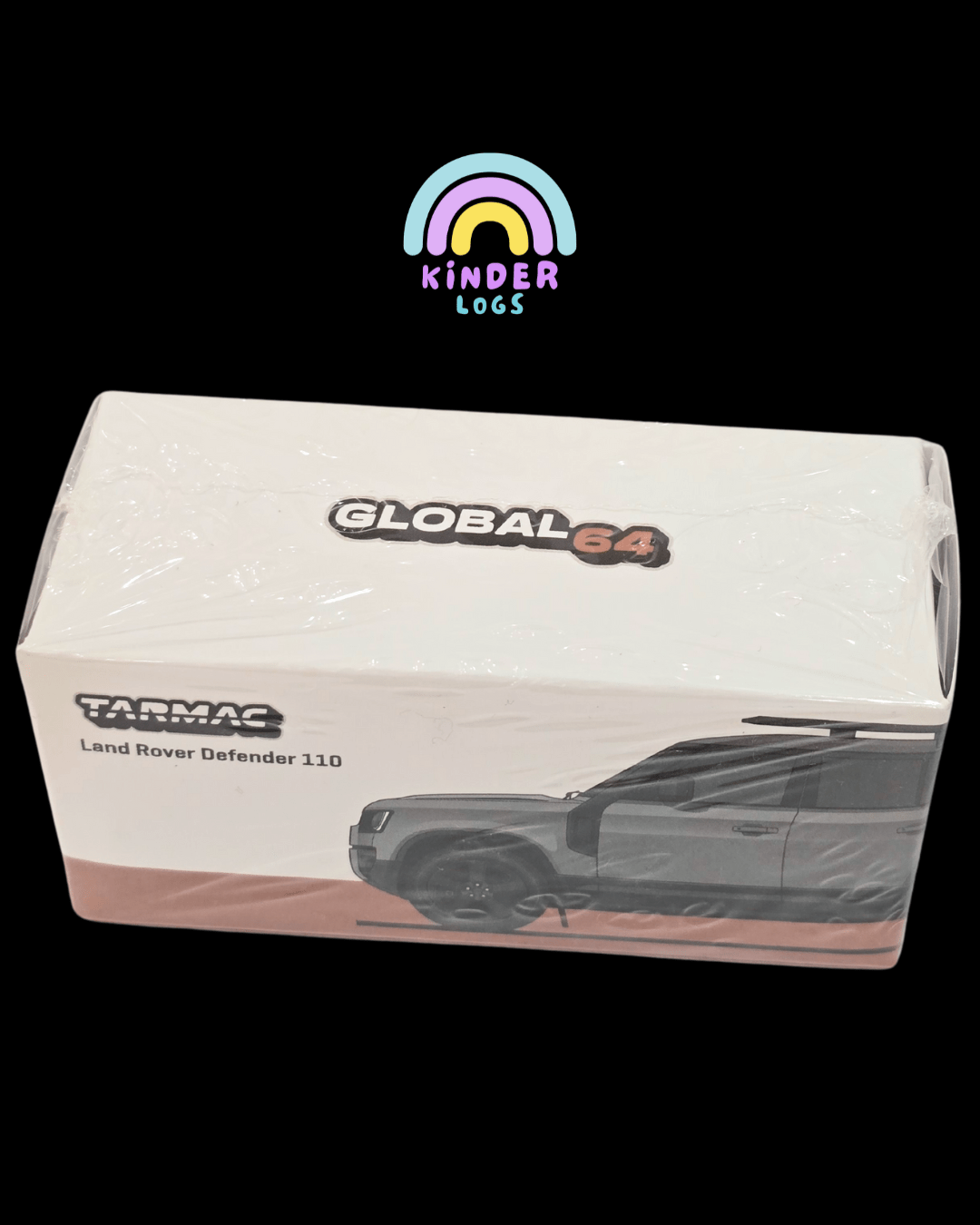 Tarmac Works Land Rover Defender 110 - Grey (Sealed Box) - Kinder Logs
