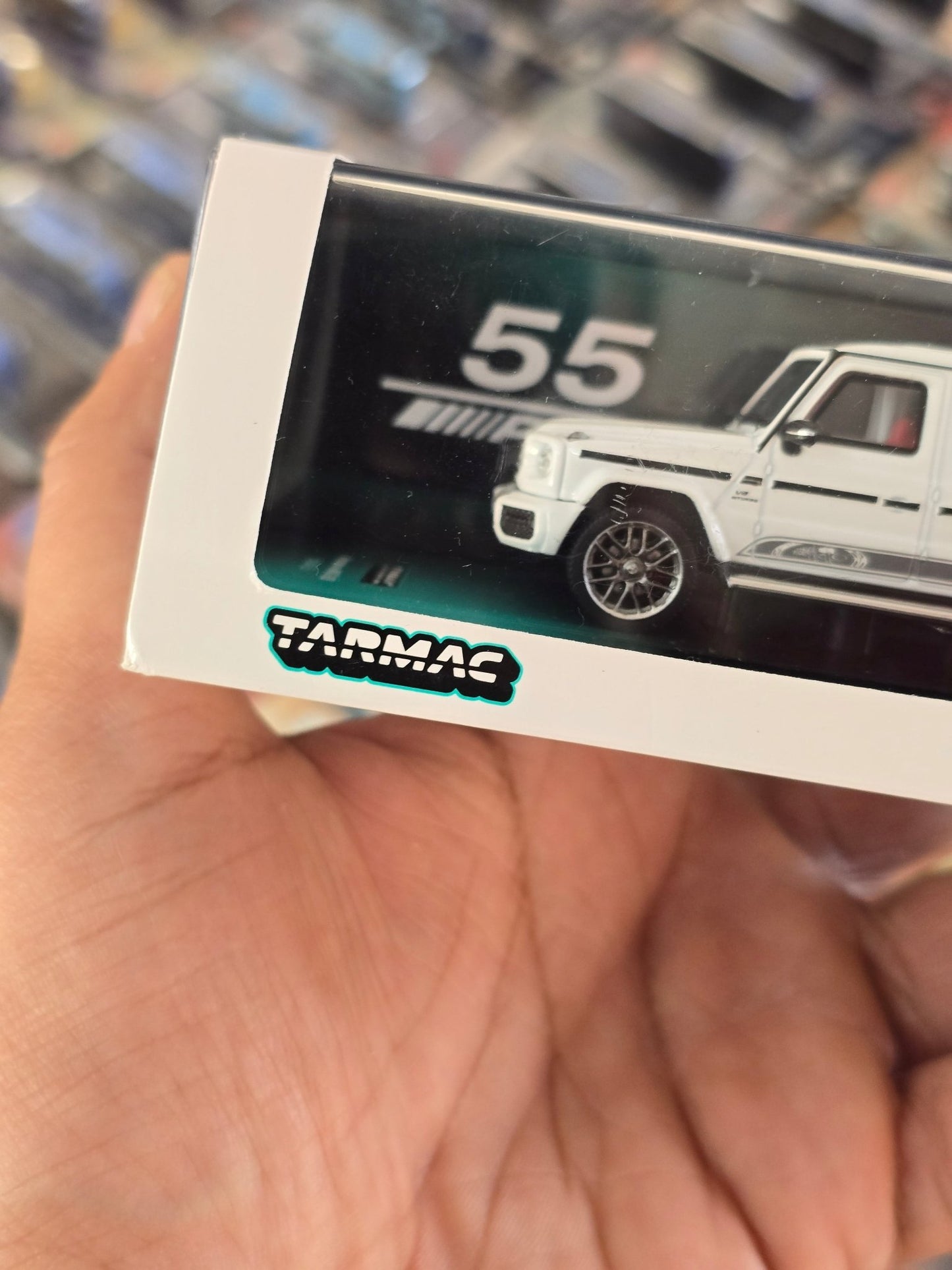 Tarmac Works Mercedes - AMG G63 Edition 55 (Open Box) - Kinder Logs