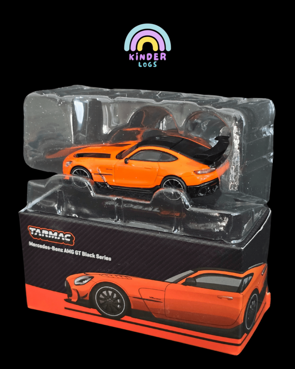 Tarmac Works Mercedes - Benz AMG GT Black Series (Open Box) - Kinder Logs