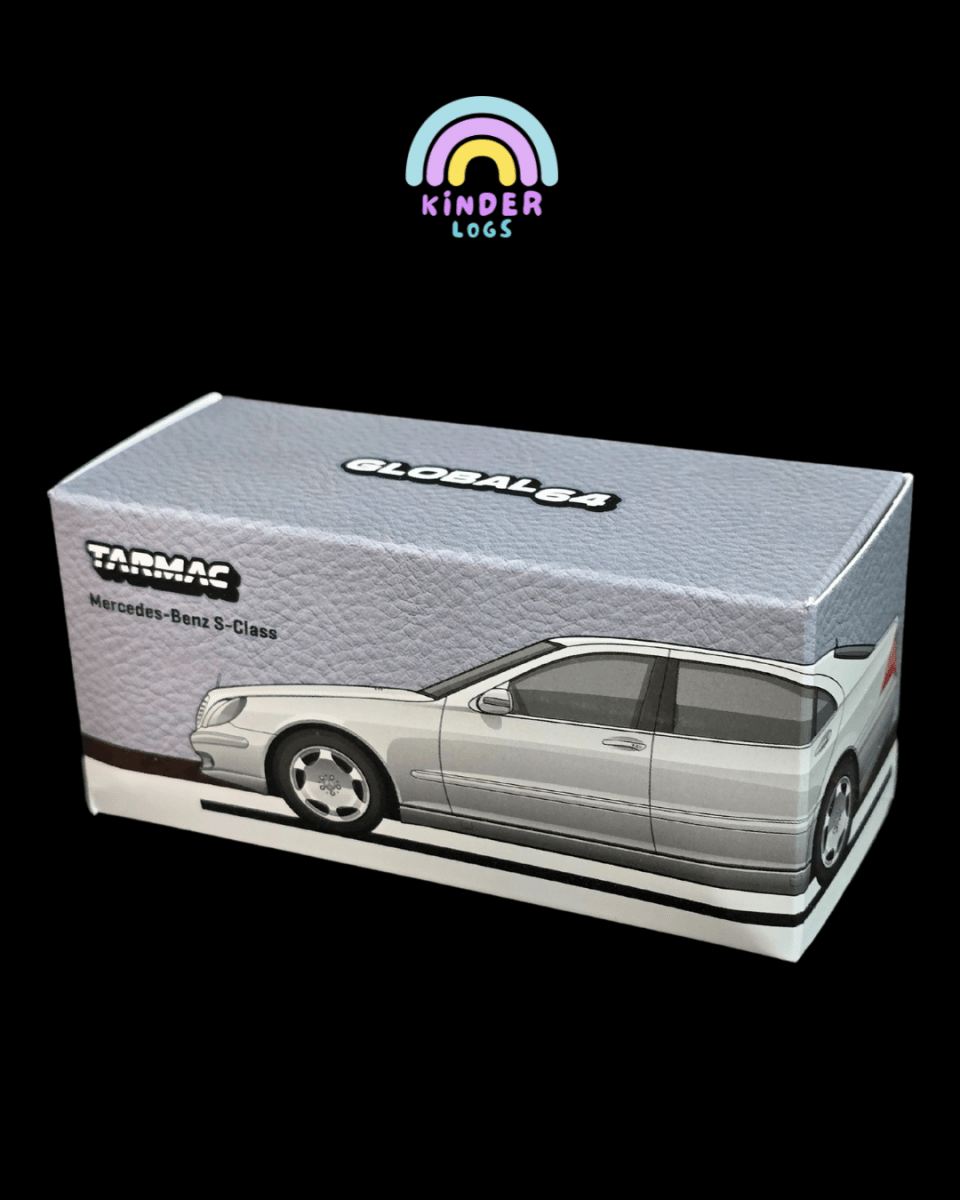 Tarmac Works Mercedes - Benz S - Class - Silver (Open Box) - Kinder Logs