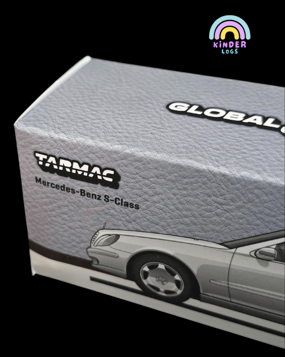 Tarmac Works Mercedes - Benz S - Class - Silver (Open Box) - Kinder Logs