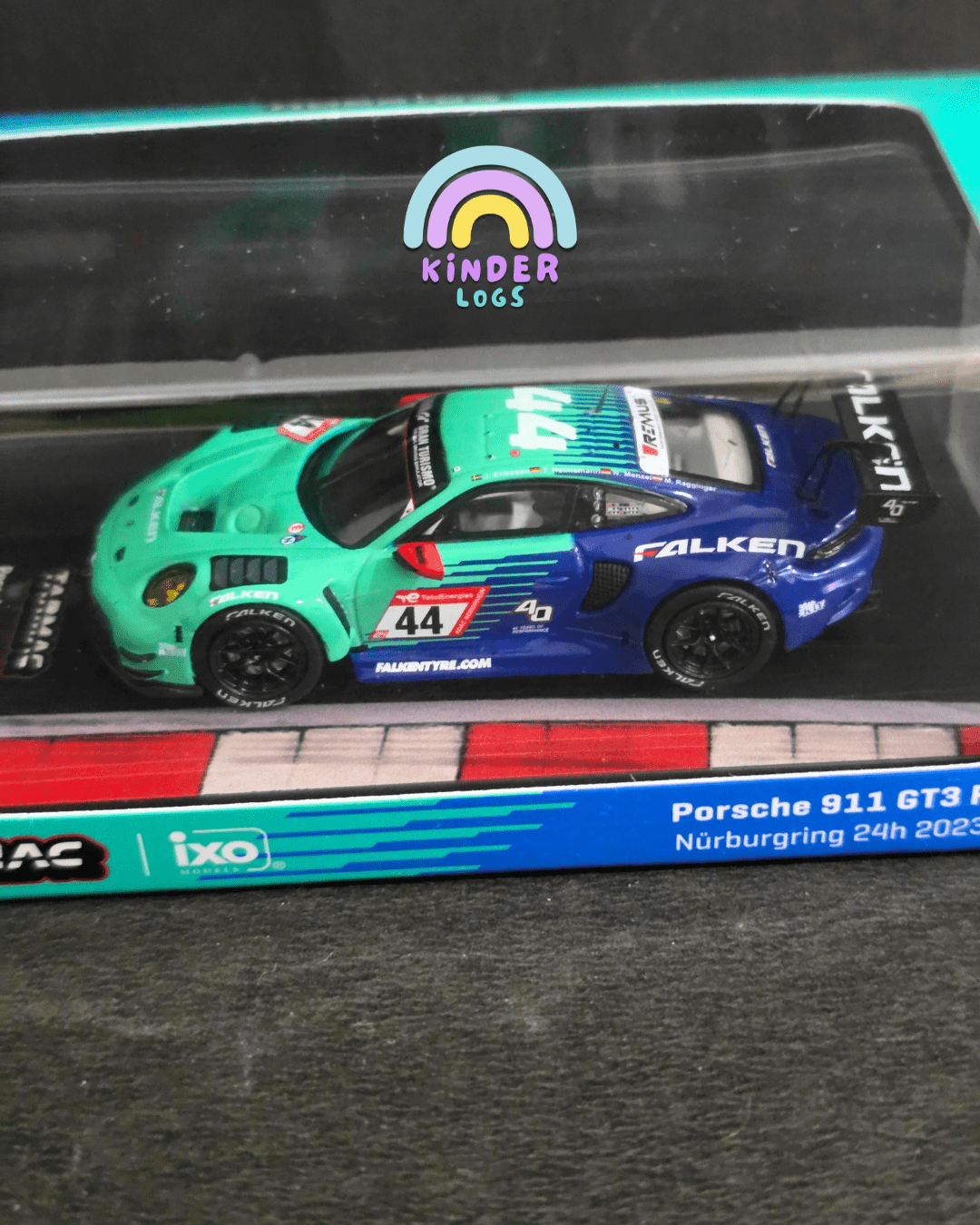 Tarmac Works Porsche 911 GT3 R - Nurburgring 24h 2023 (Sealed Box) - Kinder Logs